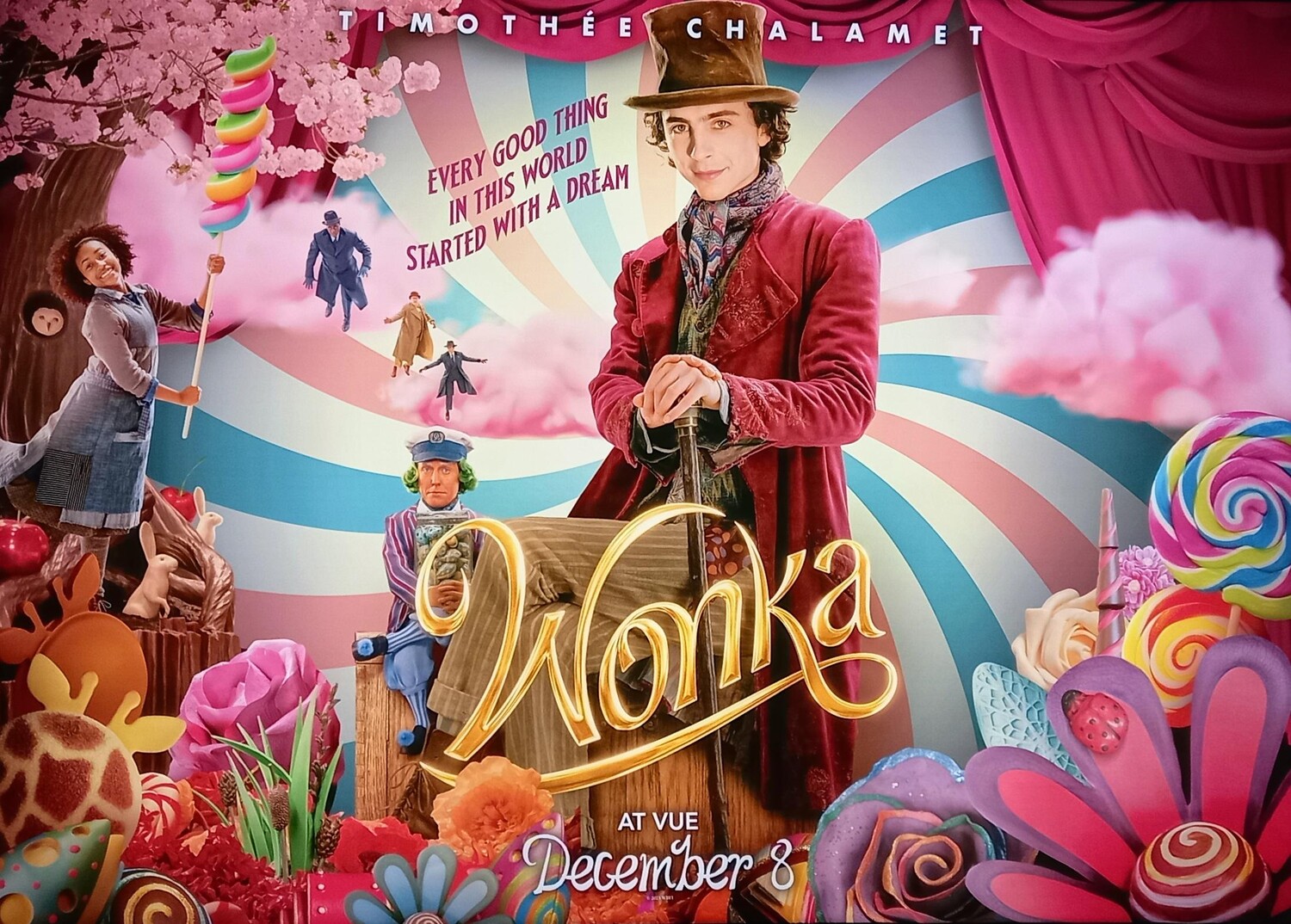 Вонка на английском. Wonka Постер. Постеп Wonka. Вонка 2024 Постер.