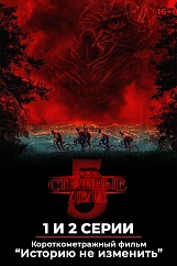 «Очень странные дела 5.1 и 2 серии», предсеансовое обслуживание кинофильма «Историю не изменить»